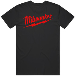 Milwaukee Tools Logo Black 2 T Shirt