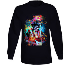 Jimi Hendrix Long Sleeve T Shirt