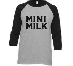 Mini Milk Red Raglan 3/4 Sleeve Shirt