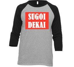 Uzaki-chan Wants To Hang Out! Long Sleeved Anime Raglan 3/4 Sleeve Shirt
