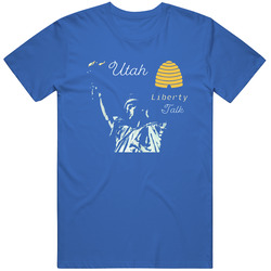 Utah Liberty Talk Blue T Shirt