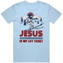Jesus Is My Life Ticket  Retro Look Vintage Gift T Shirt