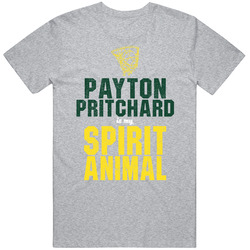 Payton Pritchard Is My Spirit Animal Cool Oregon College Basketball Fan Worn Look T Shirt