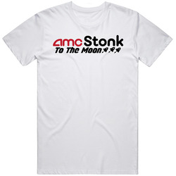 Amc Stonk To The Moon Funny Amc Stocks Wallstreetbets T Shirt