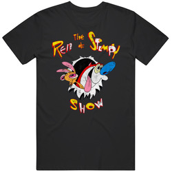 The Ren And Stimpy Show Classic 90's Cartoon Fan Vintage T Shirt