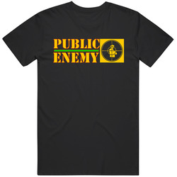 Public Enemy Logo Hip Hop Throwback 80's 90's Lover Political Rap Music Fan Gifts T Shirt