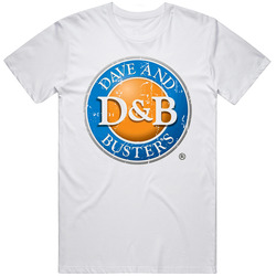 Dave And Busters Fast Food Restaurant Distressed Look T Shirt