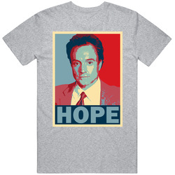 Josh Lyman Bradley Whitford Hope Poster Style The West Wing Fan Gift T Shirt