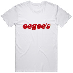 Eegees Fast Food Restaurant Distressed Look T Shirt