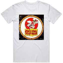 Dog N Suds Fast Food Restaurant Distressed Look T Shirt