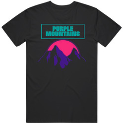 Purple Mountains David Berman Silver Jaws Black T Shirt Purple Mountains David Berman Silver Jaws Black T Shirt