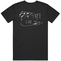 Hot Rare Vintage Afi We Dance In Misery T Shirt