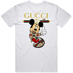 Mickey Men White T Shirt