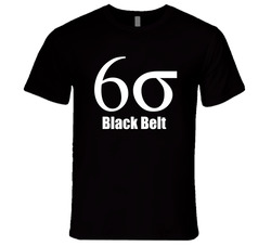 Six Sigma Black Belt T Shirt Six Sigma Black Belt T Shirt