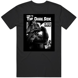 Come To The Dark Side We Have Masks T Shirt