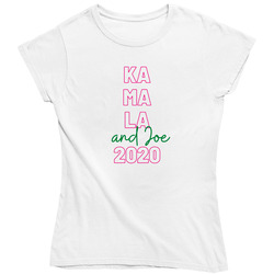 Kamala | Kamala Harris | Pink And Green For Biden Harris | Pink And Green Sorority | Joe Biden Kamala Harris | 2020 Elections Aka Ladies T Shirt Kamala | Kamala Harris | Pink And Green For Biden Harris | Pink And Green Sorority | Joe Biden Kamala Harris | 2020 Elections Aka Ladies T Shirt