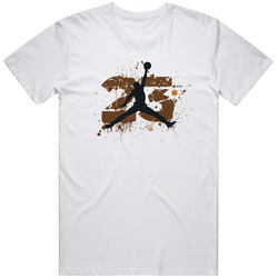 Shirt Match Air Jordan 3 Archaeo Brown White T Shirt