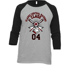 Class Of 04 Raglan 3/4 Sleeve Shirt