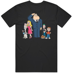 B American Dad! Tv Show 21809113524 T Shirt B American Dad! Tv Show 21809113524 T Shirt