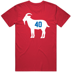 Bill Laimbeer 40 Goat Detroit Basketball Fan T Shirt