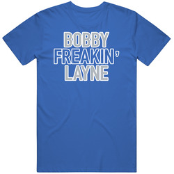 Bobby Layne Freakin Layne Detroit Football Fan T Shirt