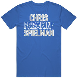Chris Spielman Freakin Spielman Detroit Football Fan T Shirt