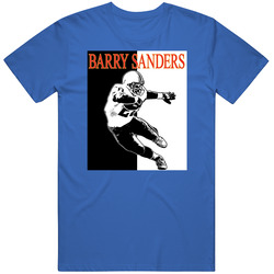 Barry Sanders Juke Detroit Football Fan T Shirt