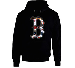 Boston  Black Hoodie