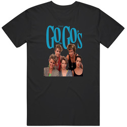 Men's Go Go's Retro 80s Music T Shirt