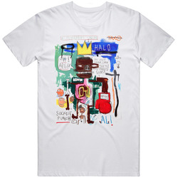 Jean-michel Basquiat--graffiti Artist--ali Vs Frazier T Shirt
