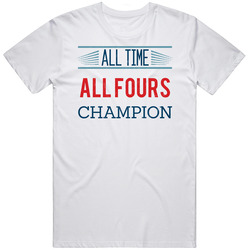All Time All Fours Champion Card Games T Shirt All Time All Fours Champion Card Games T Shirt