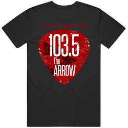 New Hot Utah's Classic Rock 103.5 The Arrow New From Us T Shirt