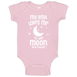Oma Moon And Back Baby One Piece