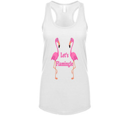 Flamingle Tank White Tanktop Flamingle Tank White Tanktop