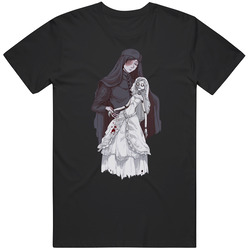 Resident Evil 8 Village Donna Angie Doll Gamer Collectible Gift Vampire Dimitrescu Heisenberg T Shirt