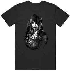 Resident Evil Village 8 Vampire Lady Dimitrescu  Daughter Gamer Collectible Gift T Shirt