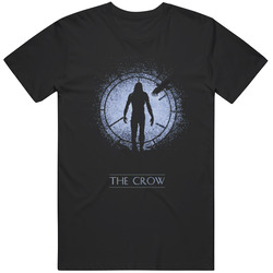 The Crow Gothic Retro Movie Artwork T Shirt