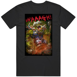 40 K Orc Captain Artwork T Shirt