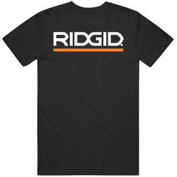 Ridgid Famous Tool Company Logo T Shirt