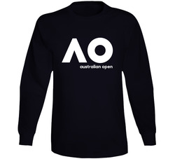 Australian Open Ao Tennis Champions Logo Long Sleeve T Shirt