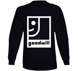 Goodwill Thrift Shop Employee Logo Long Sleeve T Shirt