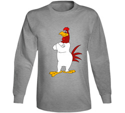 Foghorn Leghorn T-shirt Tee Gift Old School Retro Cartoon Fan Gift New From Us Long Sleeve T Shirt