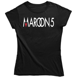 New Maroon 5 Logo Ladies T Shirt
