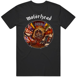 Motorhead 1916 Hot Flag Logo T Shirt