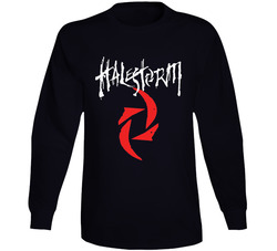 Halestorm Rock Band Logo Men Long Sleeve T Shirt