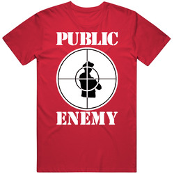 Public Enemy Red Style Hot Design T Shirt