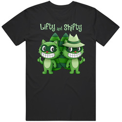 New Cartoon Happy Tree Friends Lifty And Shifty T Shirt