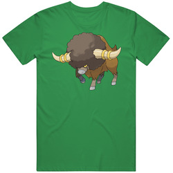 Bouffalant Pokemon Pig In T Shirt