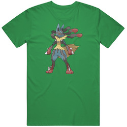 Mega Lucario Pokemon Pig In T Shirt Mega Lucario Pokemon Pig In T Shirt