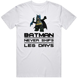 Never Skip Leg Days Makes Batman Pig In T Shirt Never Skip Leg Days Makes Batman Pig In T Shirt
